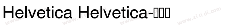 Helvetica Helvetica字体转换